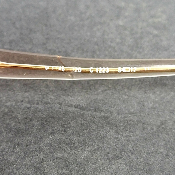 Vtg Silhouette SPX M1146 /20 C1223 54[]12 135 Austria Designer Eyeglass Frame - Picture 8 of 9